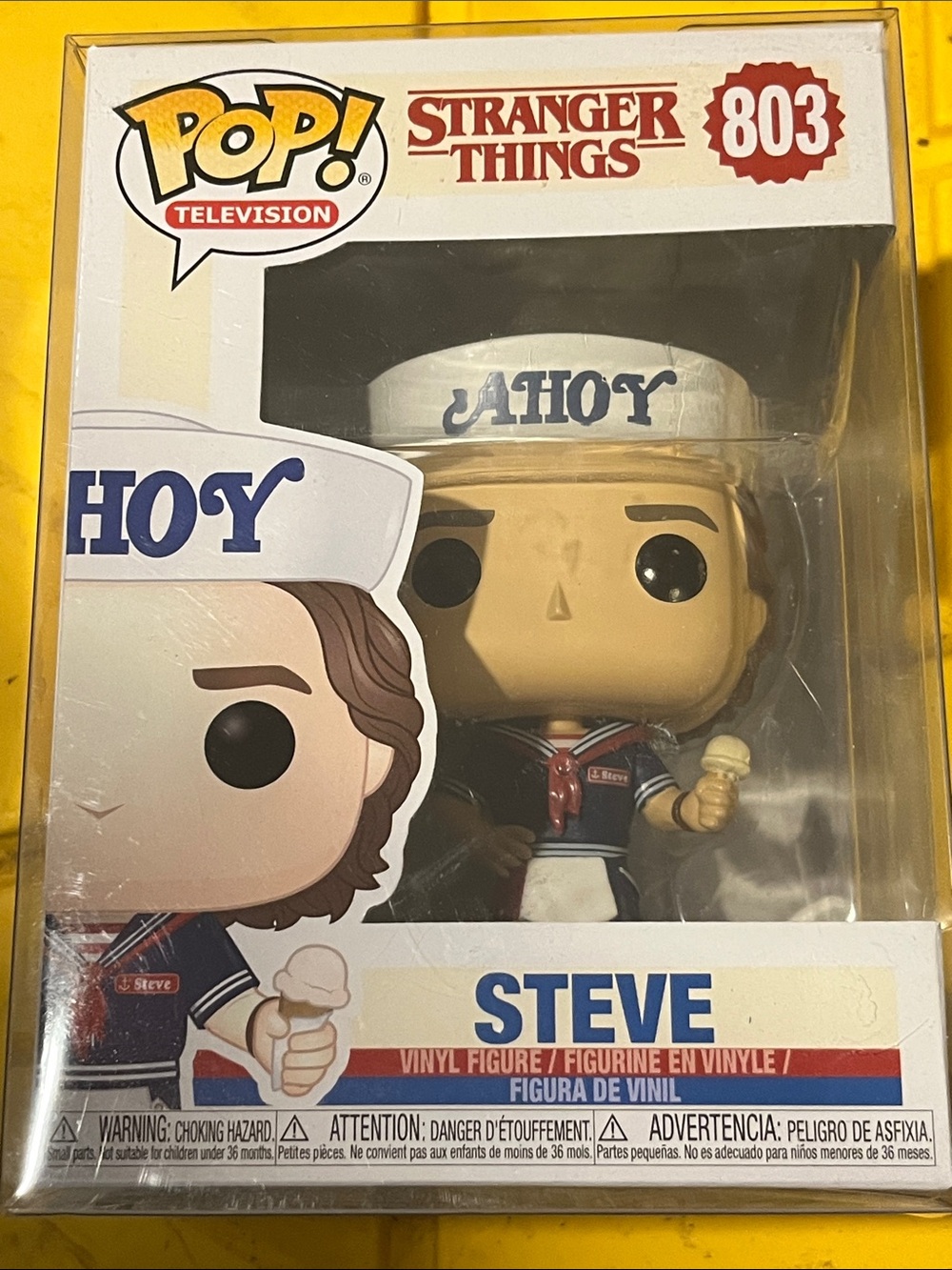 Funko Stranger Things Steve Sailor Outfit - Navy, White & Red Accents